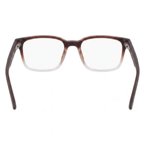 Joe 4102 Rectangle Eyeglasses Men — side view, Brown Acetate temples