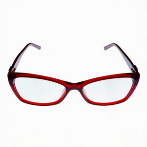 Jones New York J226 Petite Rectangle Eyeglasses for Men — front view, Plastic