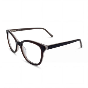 Jones New York J237 Taupe Rectangle Eyeglasses for Men, Plastic frame