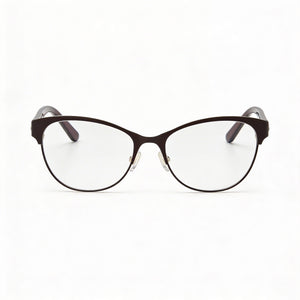Juicy Couture JU 216/G Oval Eyeglasses Unisex — front view, Alloy Steel