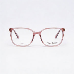 Juicy Couture Ju 225 Square Eyeglasses for Women — front view, Acetate