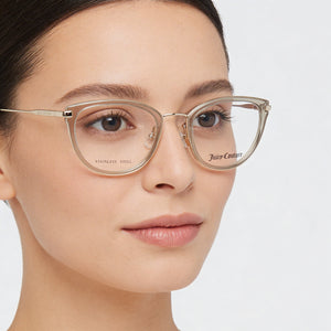Juicy Couture Ju 226/g Transparent Eyeglasses Women — lifestyle wear, museum and gallery days