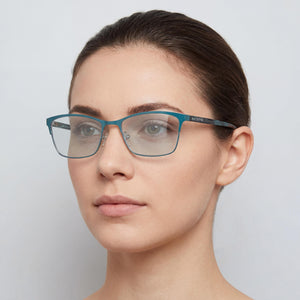 Juicy Couture JU 232 Green Eyeglasses Unisex — lifestyle wear, office and reading
