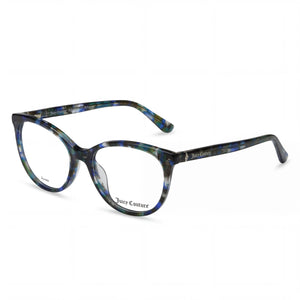 Juicy Couture JU 235 Blue Cat Eye Eyeglasses for Women, Acetate frame