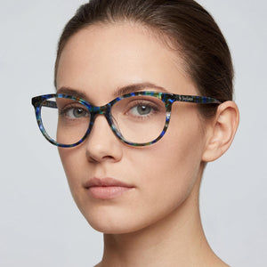 Juicy Couture JU 235 Blue Eyeglasses Women — lifestyle wear, library reading and research hours