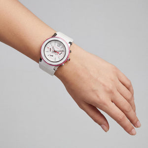 Juicy Couture Women's Watch — dial detail, White Analog display