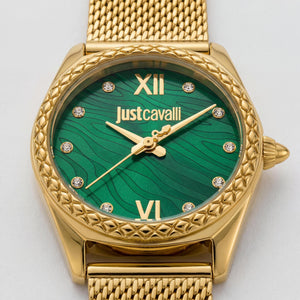 Just Cavalli Animalier Women's Watch — front view, Quartz movement 30mm
