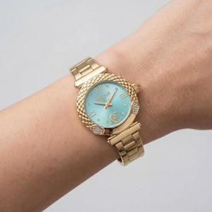 Just Cavalli Fashion Women's Watch — side view, Stainless Steel case 30mm