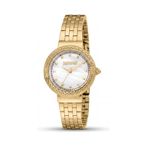 Just Cavalli Gold Analog Women's Watch, 40mm case