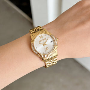 Just Cavalli Women's Watch — wrist wear, Stainless Steel band everyday timepiece