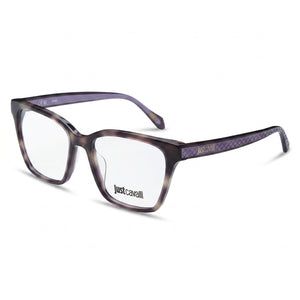 Just Cavalli VJC010 Havana Square Eyeglasses for Women, Acetate frame