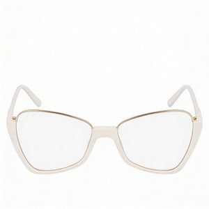 Karl Lagerfeld KL354 Butterfly Eyeglasses for Men — front view, Metal