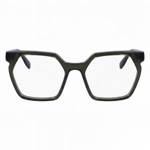 Karl Lagerfeld Kl6093 N Rectangle Eyeglasses for Women — front view, Acetate