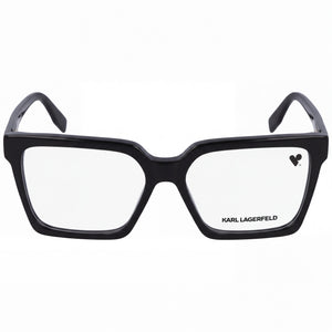 Karl Lagerfeld KL6097 Rectangle Eyeglasses Unisex — front view, Acetate