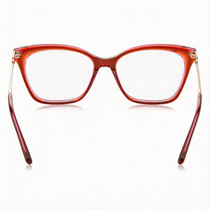 Karl Lagerfeld KL6108 Rectangle Eyeglasses for Women — front view, Acetate