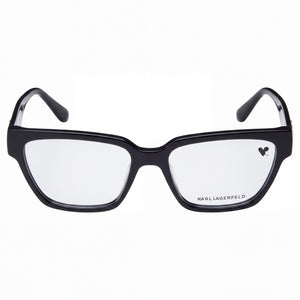 Karl Lagerfeld KL6112R Square Eyeglasses Unisex — front view, Acetate