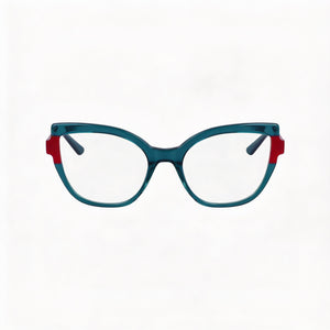 Karl Lagerfeld KL6132 Cat Eye Eyeglasses for Women — front view, Acetate