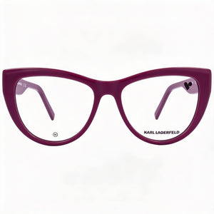 Karl Lagerfeld KL6133 Cat Eye Eyeglasses for Women — front view, Acetate