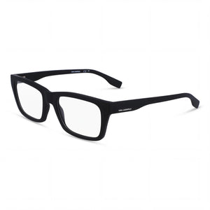 Karl Lagerfeld KL6138 Black Rectangle Eyeglasses Unisex, Injected frame