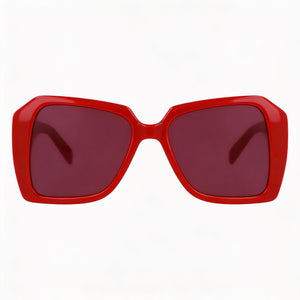 Karl Lagerfeld Kl6140s Square Sunglasses for Women — front view, Injected frame