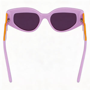 Karl Lagerfeld Kl6144s Rectangle Sunglasses for Women — interior view, Non-Polarized lens detail