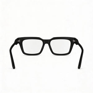 Karl Lagerfeld KL6152 Rectangle Eyeglasses Women — side view, Black Injected temples