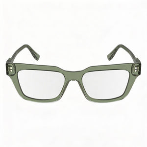 Karl Lagerfeld KL6152 Rectangle Eyeglasses for Men — front view, Injected