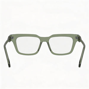 Karl Lagerfeld KL6152 Rectangle Eyeglasses Men — side view, Transparent Injected temples