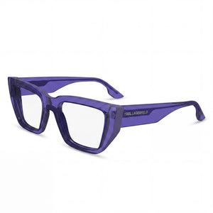 Karl Lagerfeld KL6153 Violet Butterfly Eyeglasses for Women, Injected frame