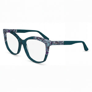 Karl Lagerfeld KL6154 Blue Square Eyeglasses for Unisex, Acetate frame