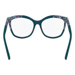 Karl Lagerfeld KL6154 Square Eyeglasses for Unisex — interior view, Polycarbonate demo lenses