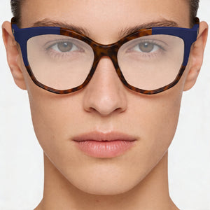 Karl Lagerfeld Kl6154 Square Eyeglasses Unisex — interior view, Polycarbonate demo lenses
