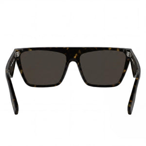 Karl Lagerfeld Kl6186s Rectangle Sunglasses for Women — interior view, Non-Polarized lens detail