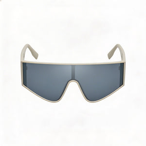 Karl Lagerfeld Round Sunglasses for Women — front view, Acetate frame