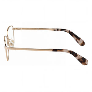 Kate Spade New York Abilene/F Rectangle Eyeglasses for Women — front view, Titanium