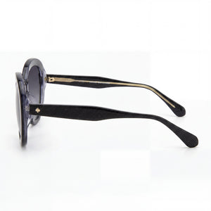 Kate Spade New York Avah/F/S Rectangle Sunglasses Women — side view, Grey lens