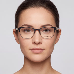 Kate Spade New York Benedetta Matte Black Eyeglasses Women — lifestyle wear, video calls and remote work days