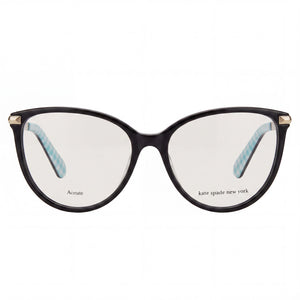 Kate Spade New York Cat Eye Eyeglasses for Women — front view, Acetate