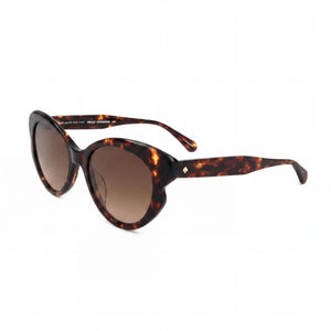 Kate Spade New York Brown Cat Eye Sunglasses for Women, Brown Shaded lens