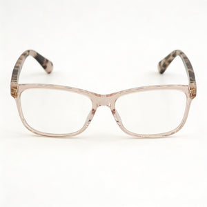 Kate Spade New York Calley Rectangle Eyeglasses for Women — front view, Plastic