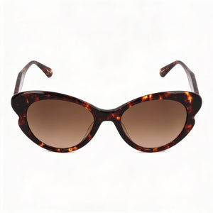 Kate Spade New York Casual Cat Eye Sunglasses for Women — front view, Plastic frame