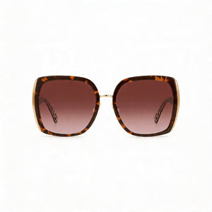 Kate Spade New York Classic Square Sunglasses for Women — front view, Plastic frame