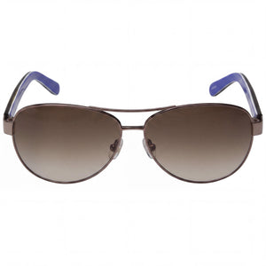 Kate Spade New York Dalia/S Us Aviator Sunglasses for Women — front view, Metal frame