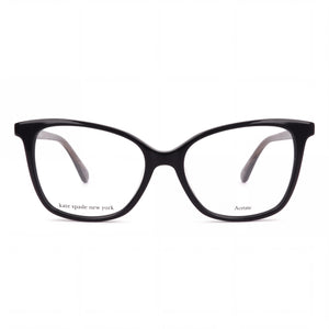 Kate Spade New York Darcie Rectangle Eyeglasses Unisex — front view, Polycarbonate