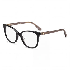 Kate Spade New York Darcie Black Rectangle Eyeglasses for Unisex, Polycarbonate frame