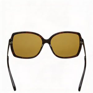 Kate Spade New York Darilynnps Rectangular Sunglasses for Women — front view, Plastic frame