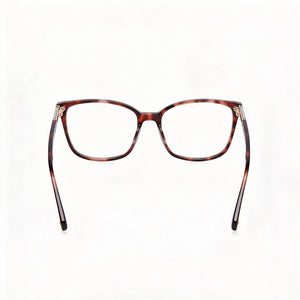 Kate Spade New York Davina Square Eyeglasses for Women — front view, Plastic