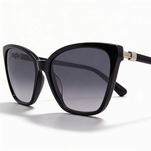 Kate Spade New York Glam Cat Eye Sunglasses for Women — front view, Acetate frame
