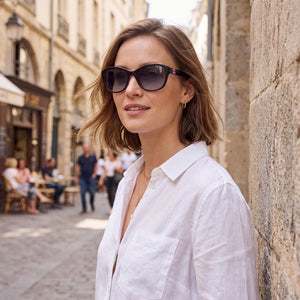 Kate Spade New York Golda/G/S Black Sunglasses Women — outdoor wear, Grey Shaded lens