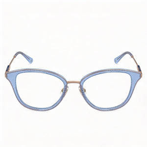 Kate Spade New York Hallie/g Cat Eye Eyeglasses for Women — front view, Metal